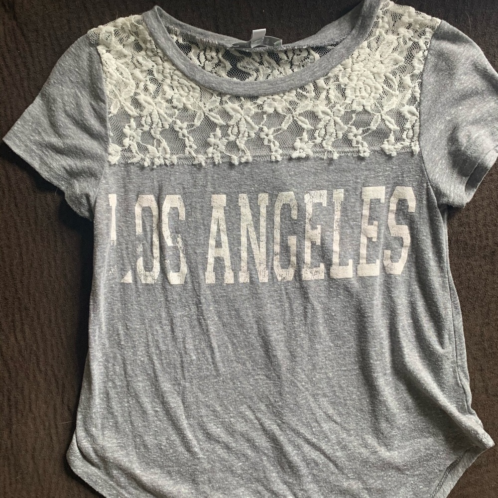 dELiA*s Lace T-Shirt XS